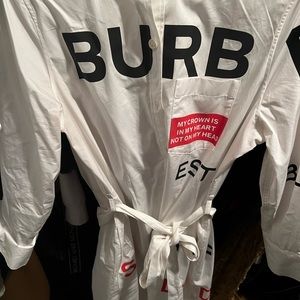 Burberry shirt dress